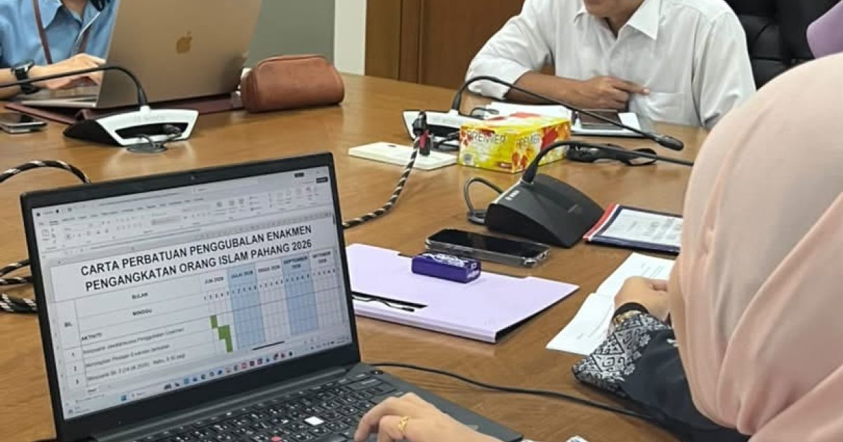 MESYUARAT JAWATANKUASA PENGGUBALAN ENAKMEN PENGANGKATAN ORANG ISLAM PAHANG