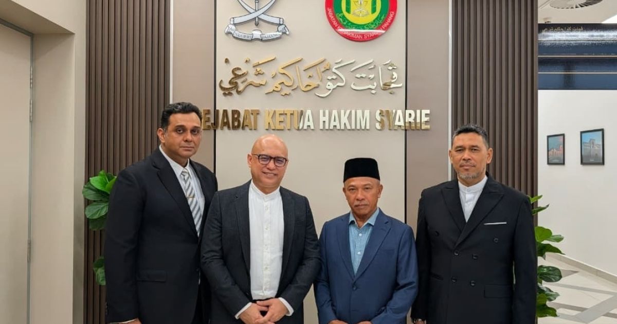 KUNJUNG HORMAT HAKIM MAHKAMAH TINGGI KUANTAN KE ATAS KETUA HAKIM SYARIE PAHANG