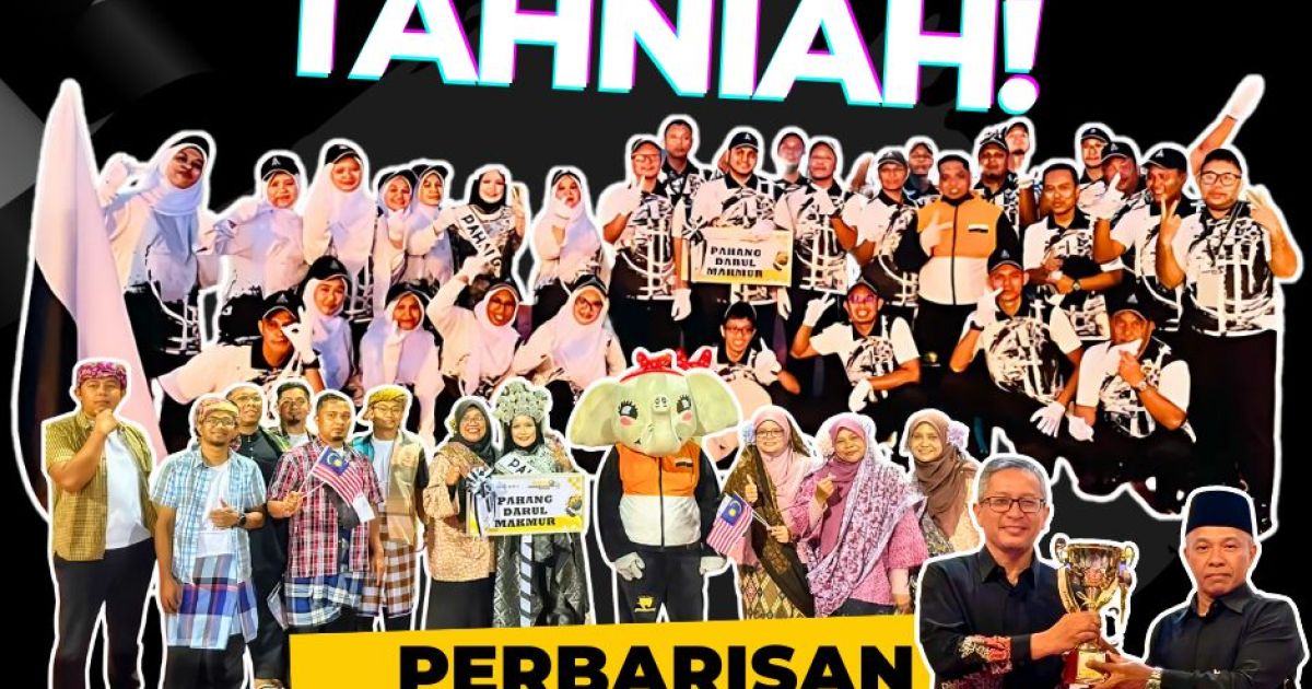 KONTIJEN MUM'S PAHANG BAWA PULANG 18 PINGAT & JUARA PERBARISAN TAHUN INI