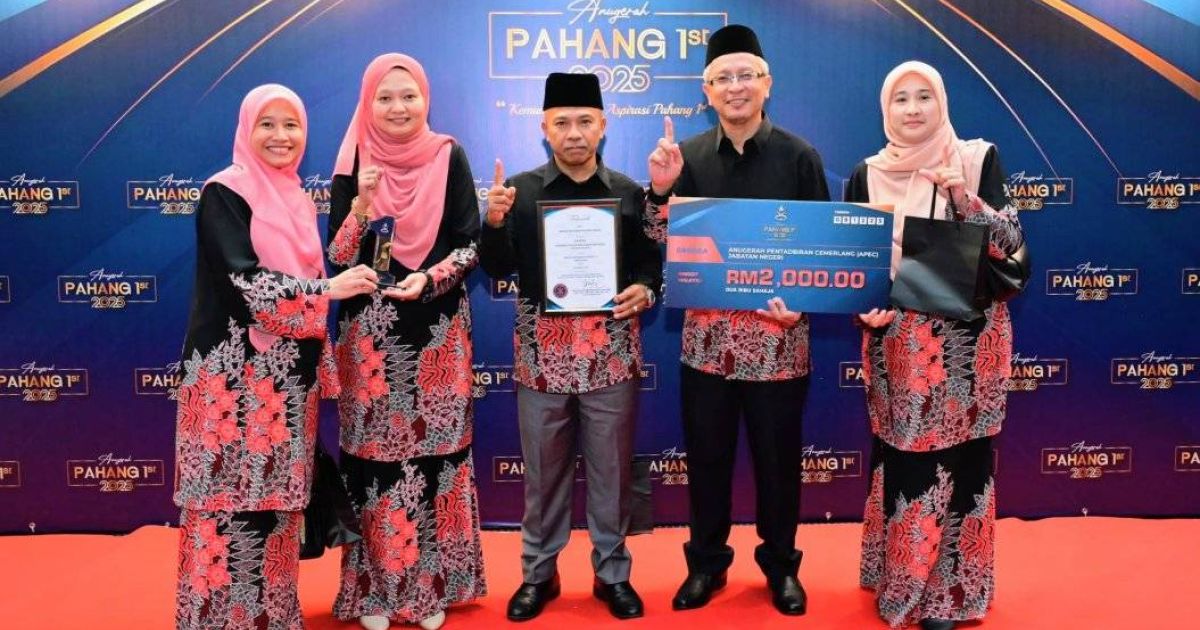 MAJLIS ANUGERAH PAHANG 1ST TAHUN 2025 &ndash; "Kemuncak Prestij Aspirasi Pahang 1st"
