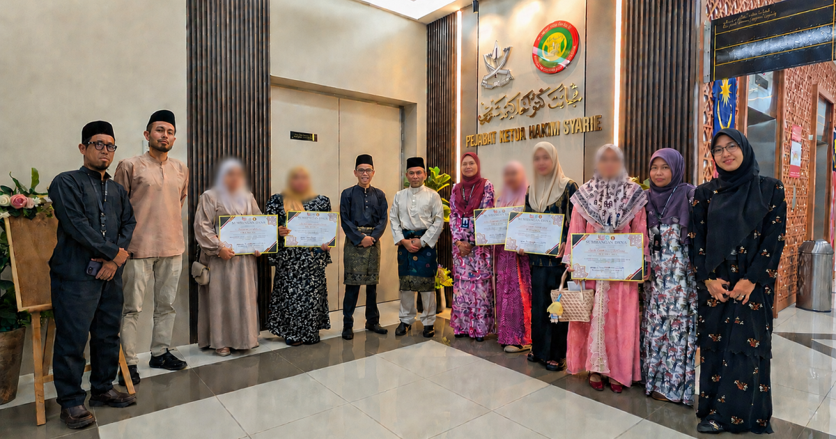 MAJLIS PENYERAHAN (MOCK CHEQUE) DANA BANTUAN NAFKAH BAHAGIAN SOKONGAN KELUARGA, JABATAN KEHAKIMAN SYARIAH PAHANG (JKSP)