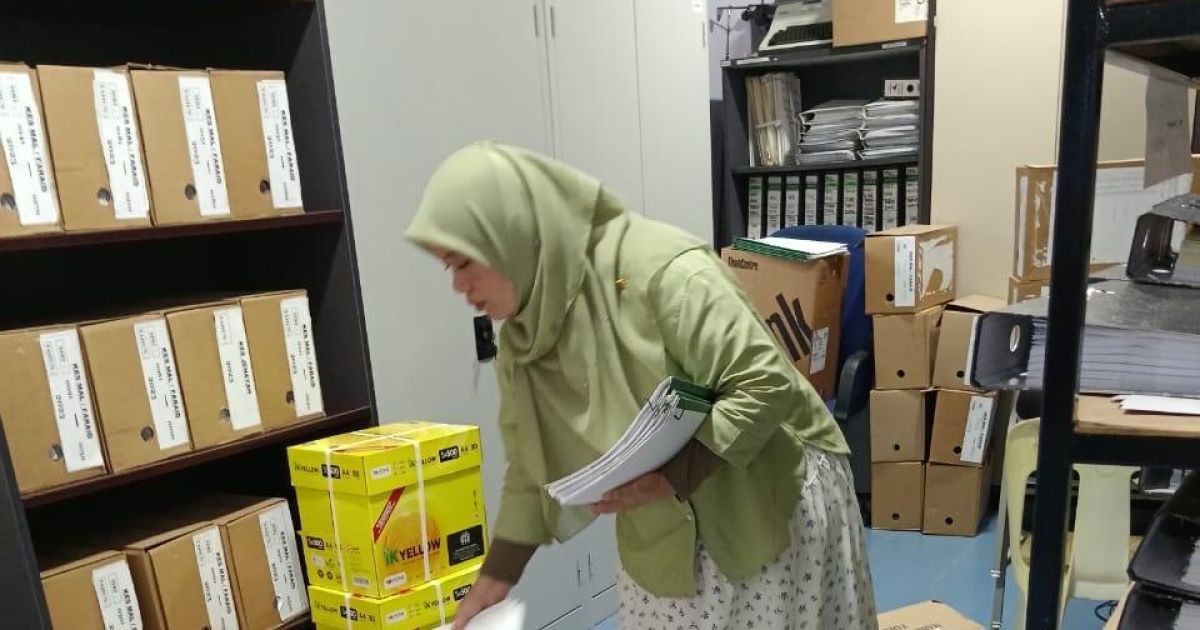 AKTIVITI UNIT REKOD DI MRS MUADZAM SHAH